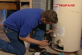 our technicians fix gas and electric water heaters
